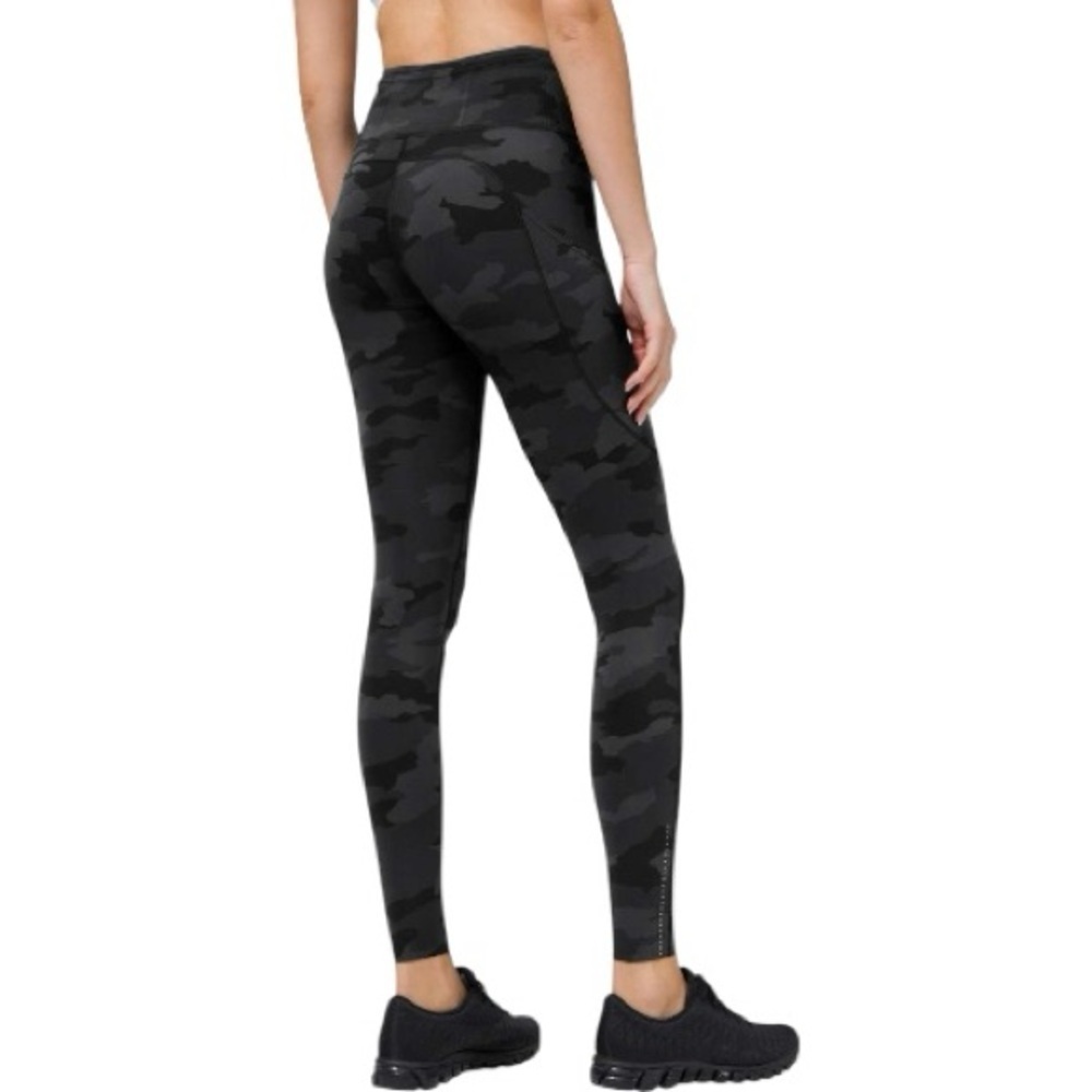 Lululemon Fast and Free High-Rise Tight Reflective Heritage Camo 365 Size 6